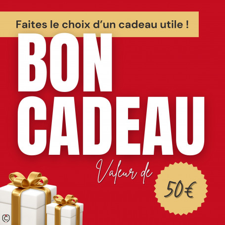Bon Cadeau Ménachoc 50€