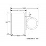 Lave linge Hublot BOSCH Série 4 WAN28278FR 8kg