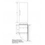 Congélateur armoire BOSCH Série 6 GSN58EWDV