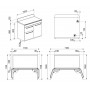 Piano de cuisson SMEG TR103BL