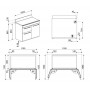 Piano de cuisson SMEG TR103P
