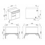 Piano de cuisson SMEG TR103GR