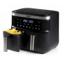 DELI-FRYER "double fry zone" DOMO DO537FR 2x4L