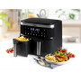DELI-FRYER "double fry zone" DOMO DO537FR 2x4L