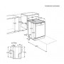 Lave-vaisselle pose libre 60cm SatelliteClean® ELECTROLUX ESM48310SX INOX