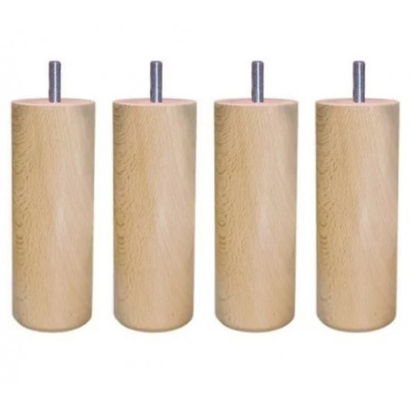 Pieds de sommier cylindres MARGOT S470X200VERNIS