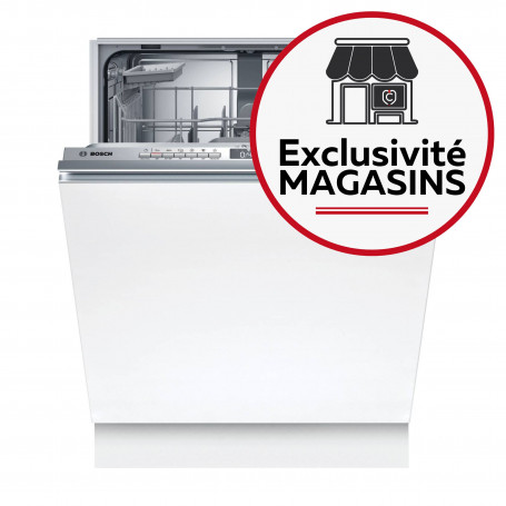 Lave vaisselle tout intégrable 60cm Série 4 BOSCH SMV4EUX09F