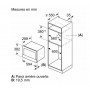 Micro-ondes intégrable Blanc BOSCH BFL7221W1Série 8