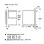 Micro-ondes intégrable Blanc BOSCH BFL7221W1Série 8