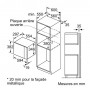 Micro-ondes intégrable BOSCH BFL523MS1F Inox Série 4