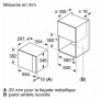 Micro-ondes intégrable BOSCH BFL523MS1F Inox Série 4