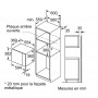 Micro-ondes intégrable BOSCH BFL554MS1F Inox Série 6