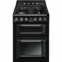 Cuisinière GAZ  SMEG TR62BL VICTORIA NOIR - 60cm