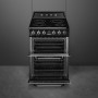 Cuisinière 60cm INDUCTION SMEG TR62IBL2 VICTORIA NOIR