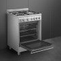 Cuisinière 60 cm GAZ SMEG SX61GM CLASSICA CONCERTO INOX