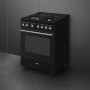 Cuisinière 60 cm GAZ SMEG CX61GMBL CLASSICA CONCERTO NOIR