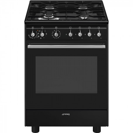 Cuisinière 60 cm GAZ SMEG CX61GMBL CLASSICA CONCERTO NOIR