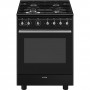 Cuisinière 60 cm GAZ SMEG CX61GMBL CLASSICA CONCERTO NOIR
