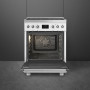 Cuisinière 60 cm INDUCTION SMEG C6IPWHM2 CLASSICA CONCERTO BLANC