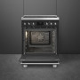 Cuisinière 60 cm INDUCTION SMEG C6IPMBM2 CLASSICA CONCERTO NOIR