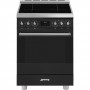 Cuisinière 60 cm INDUCTION SMEG C6IPMBM2 CLASSICA CONCERTO NOIR