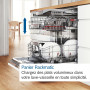Lave vaisselle tout intégrable BOSCH Série 4 SMV4HUX04E - 60cm