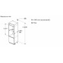 RÉFRIGÉRATEUR 1 PORTE ENCASTRABLE BOSCH KIR41NSE0