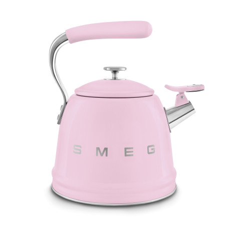 Bouilloire sifflante SMEG Rose WKF01PK
