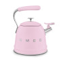 Bouilloire sifflante SMEG Rose WKF01PK