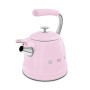 Bouilloire sifflante SMEG Rose WKF01PK