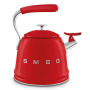 Bouilloire sifflante SMEG Rouge WKF01RD