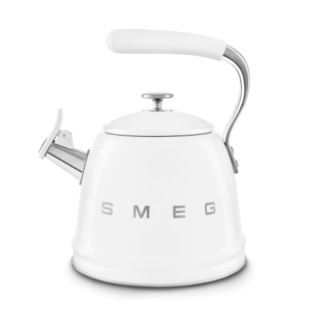 Bouilloire sifflante SMEG Blanc WKF01WH