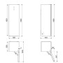 Réfrigérateur 1 porte SMEG FS18EV3HX - 390L
