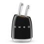 Bloc de couteaux SMEG Noir KBSF02BL