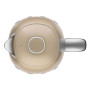 Vue de dessus bouilloire SMEG KLF03CHMEU champagne mat