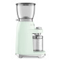 SMEG CGF11PGEU - Broyeur à Café Années 50 Vert Pastel : côté gauche