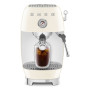 Machine à café Expresso cold brew manuelle SMEG Crème ECF03CREU