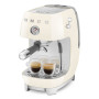 Machine à café Expresso cold brew manuelle SMEG Crème ECF03CREU