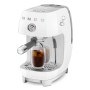Machine à café Expresso cold brew manuelle SMEG Blanc ECF03WHEU