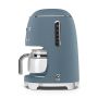 Cafetière filtre SMEG DCF02SBMEU Bleu orage - Style rétro années 50