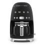 Cafetière filtre SMEG DCF02BLMEU Noir mat - Design rétro années 50
