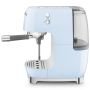 Machine à café Expresso et Cold Brew SMEG ECF03PBEU Années 50 Bleu Azur