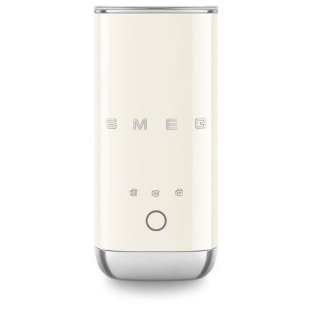 Emulsionneur de lait SMEG MFF02CREU - Design rétro années 50 crème
