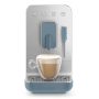 Machine à Café Automatique SMEG BCC12SBMEU Bleu Orage Mat - Expresso Parfait à Chaque Tasse