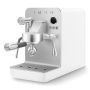 Machine à café Expresso SMEG EMC02WHMEU Blanc Mat - Design rétro et qualité barista