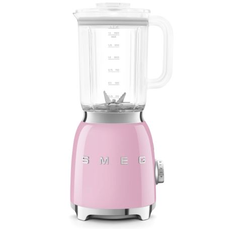 Blender SMEG BLF03PKEU Rose Rétro Années 50 Puissant