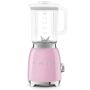 Blender SMEG BLF03PKEU Rose Rétro Années 50 Puissant