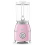 Blender SMEG BLF03PKEU Rose Rétro Années 50 Puissant