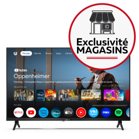 TV Full HD QLED Google TV™ SHARP 32GF3265E 32" 80 cm Disponible uniquement en magasin