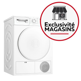 Sèche linge pompe à chaleur BOSCH Série 4 WTH8300DFR - 8kg